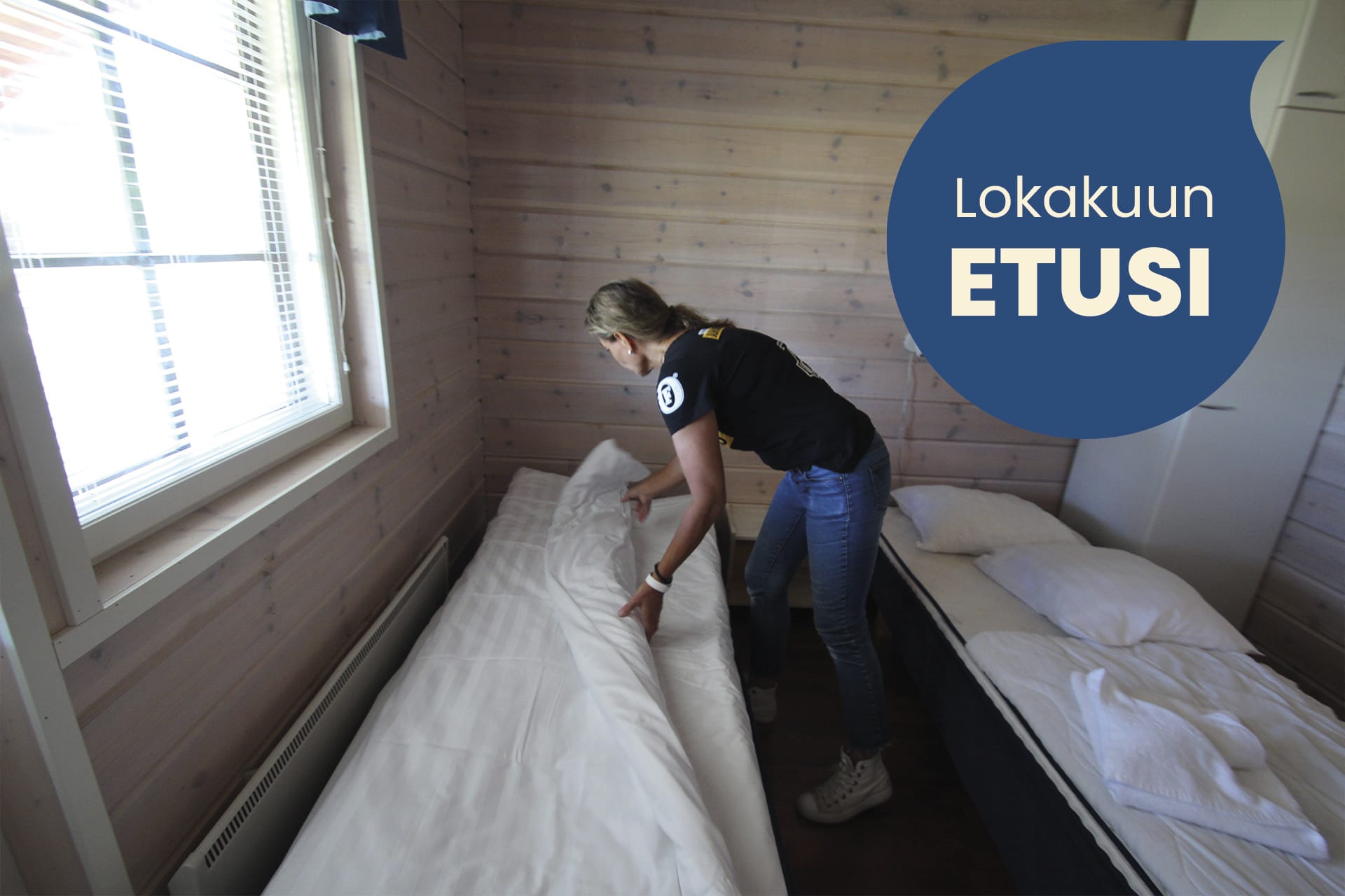 Lokakuun etu liinavaatteet