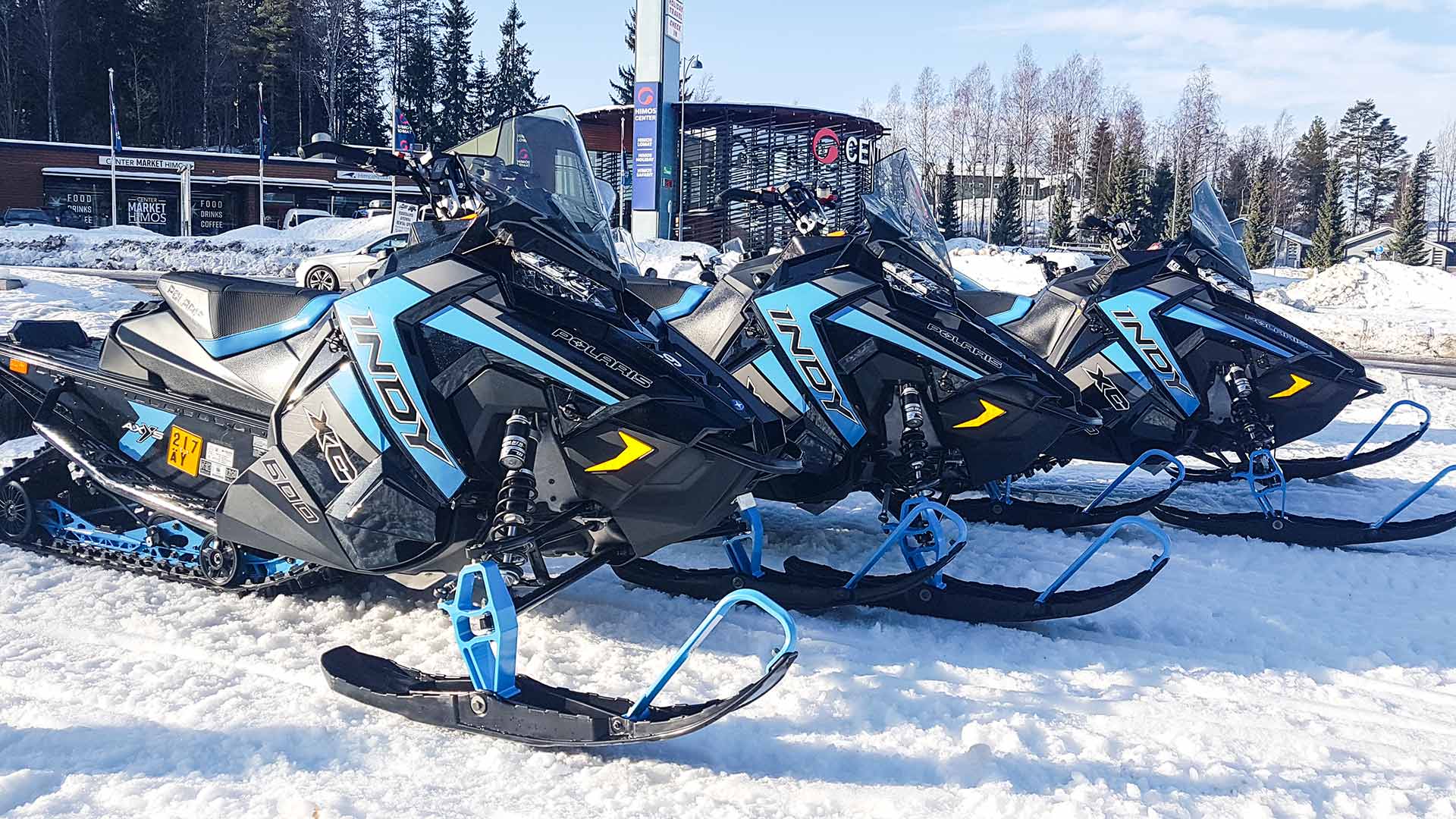 Snowmobile rental HimosLomat
